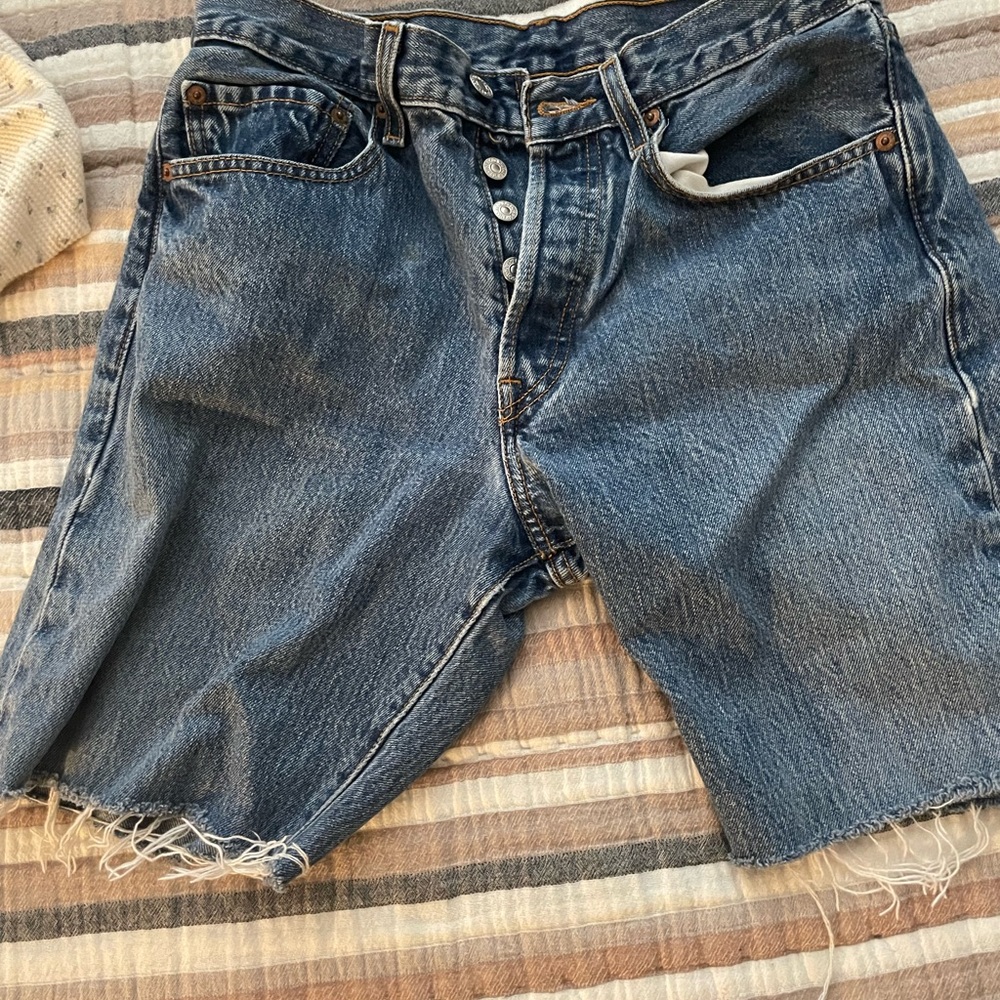 Custom Levi Shorts Size 27/28 - image 4